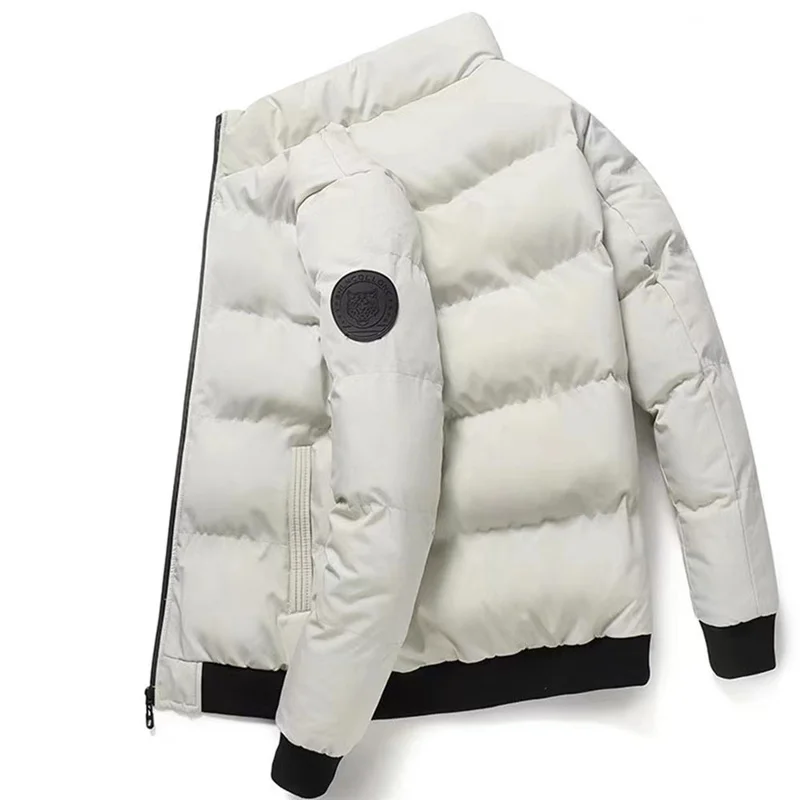 Winter cotton coat men's coat warm thickened Korean cotton coat handsome trend hooded cotton jacket men's cotton jacket