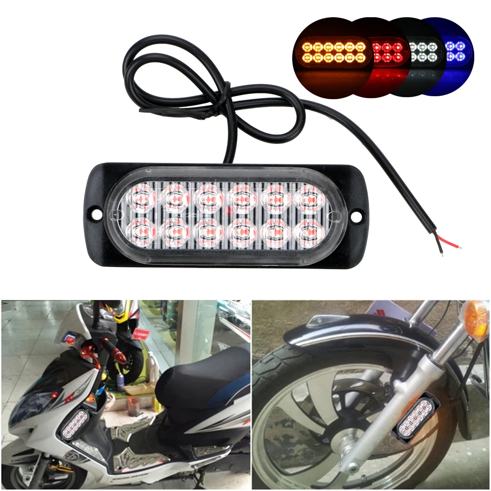 

Задние фонари для мотоцикла, 12 В, боковые габаритные огни, автомобильные стробоскопические сигнальные огни, светодиодсветодиодный RGB задни...