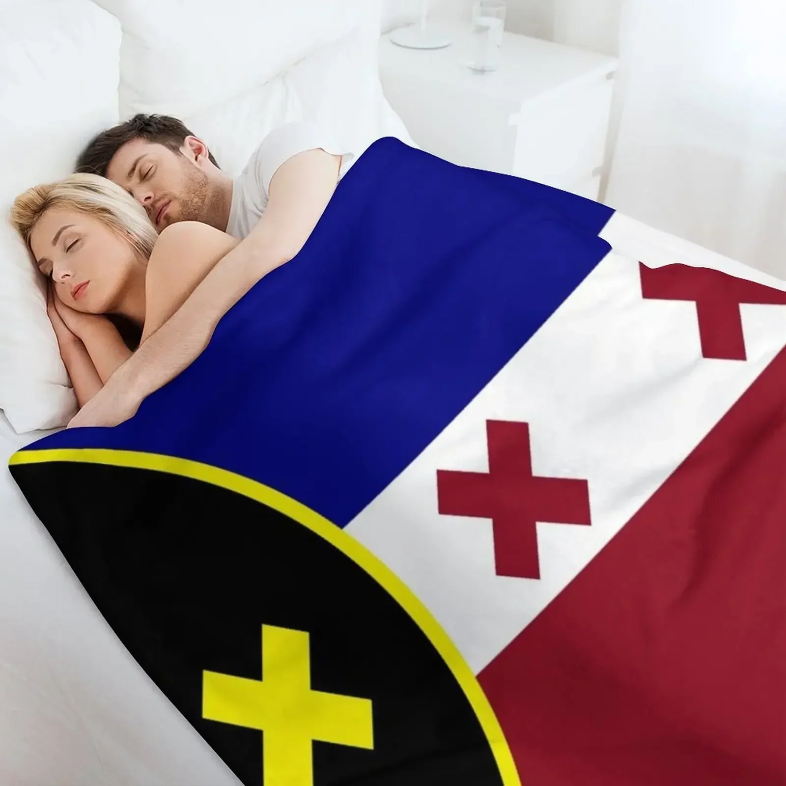 Флаг Лемберга плед мягкий