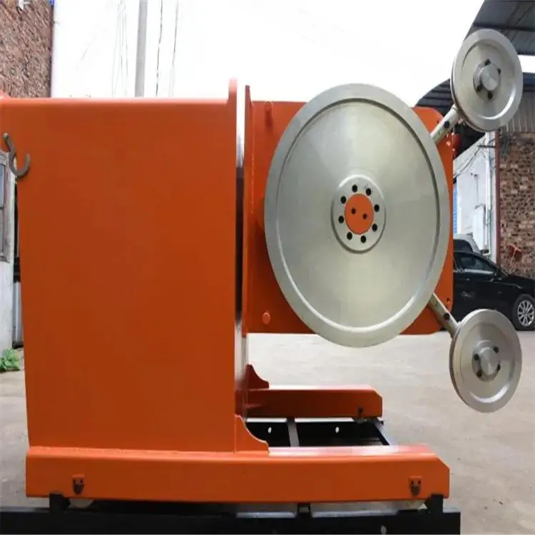 YUGONG Большая дротяная пила для резки камня Станок