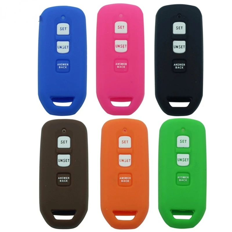 

Силиконовый чехол для смарт-ключей с 3 кнопками для мотоцикла, чехол для ключа для скутера Honda New Vario 125 New Scoopy 2018 Monkey PCX 150