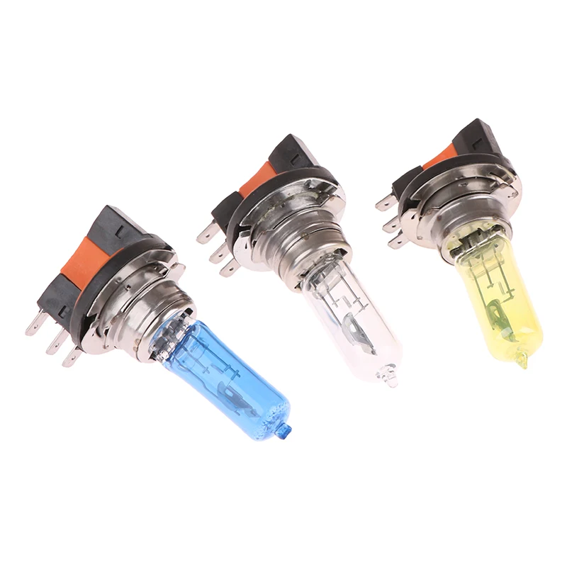 12 В 55 Вт H15 галогенная лампа 6000k супер яркая белая 5500-6000K для автомобиля лампы