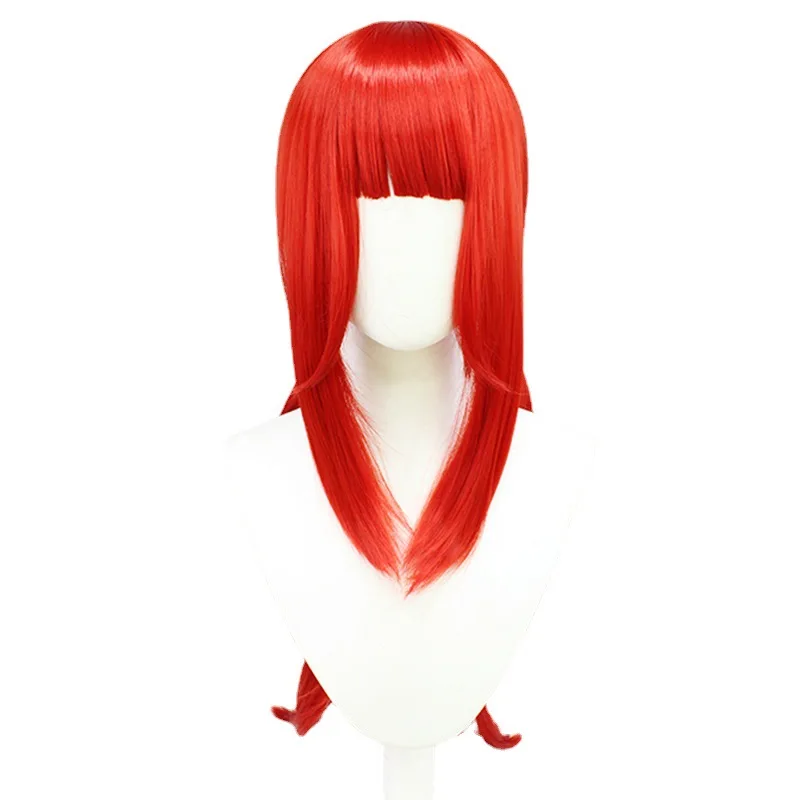 

Genshin Impact Nilou Sumeru Red Long Double Ponytail Fake Hair Nilou Cosplay Wig Game Halloween Carnival Party Role Play Wig