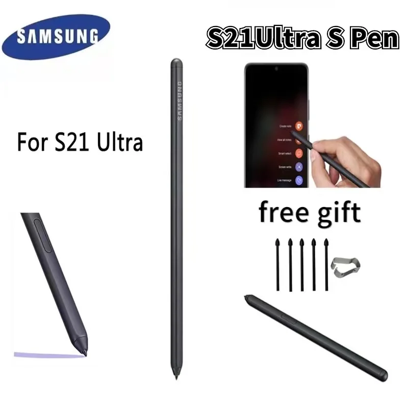 

Original S21 Ultra 5G S Pen Stylus For Samsung Galaxy S21Ultra S21U G9980 G998U Stylus Mobile Phone Screen Touch Pen