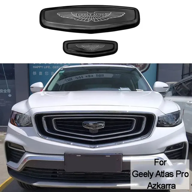 

Черный значок BelGee X70 X50 для эмблемы Geely, наклейка с логотипом автомобиля, Monjaro Coolray Tugella AtlasPro Azkarra, наклейка на переднюю решетку