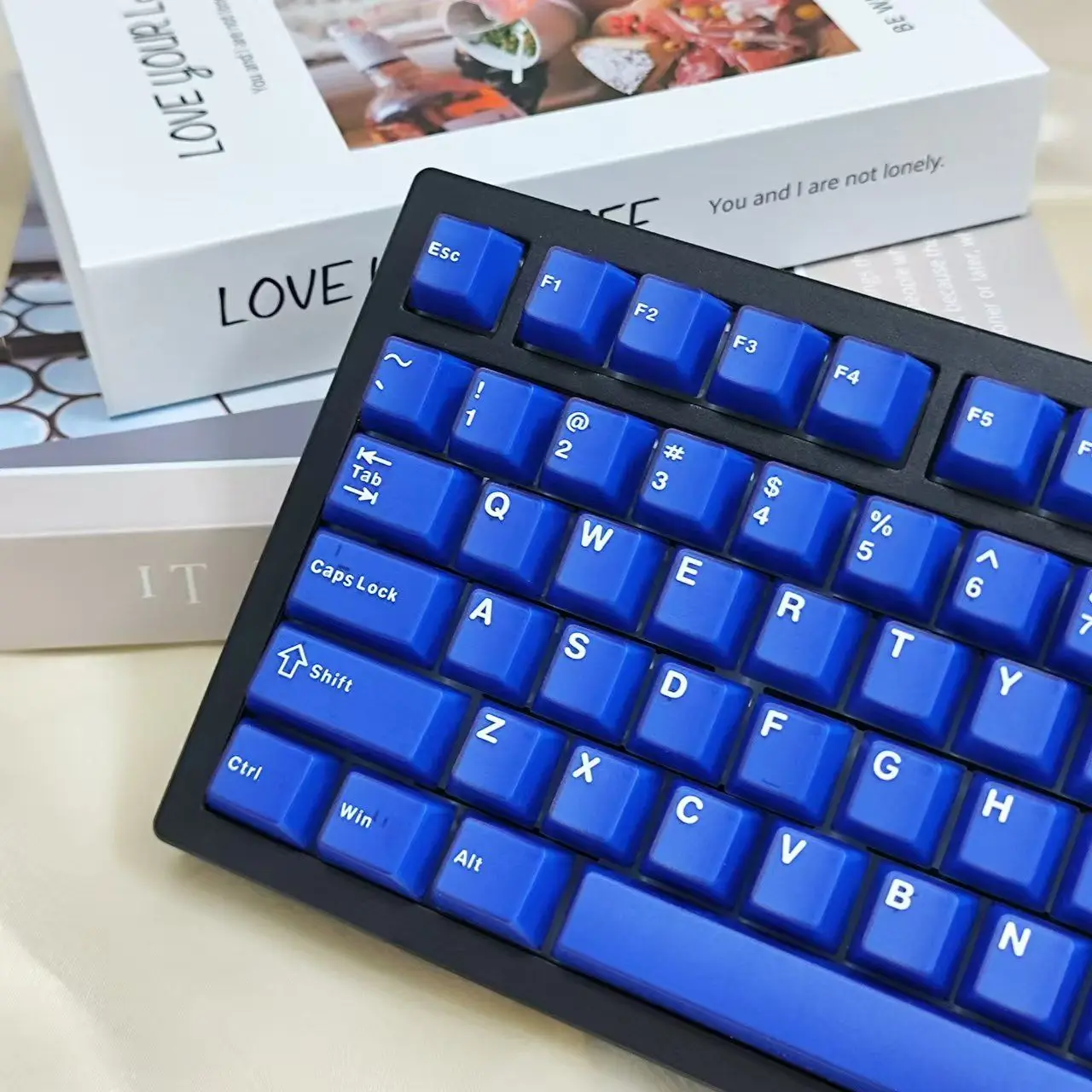 ZUIDID Клавиши Klein Blue Double Shot ABS 120 шт Вишневый профиль