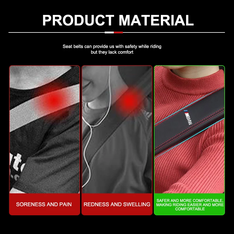 Регулируемый наплечный ремень безопасности для автомобильного сиденья