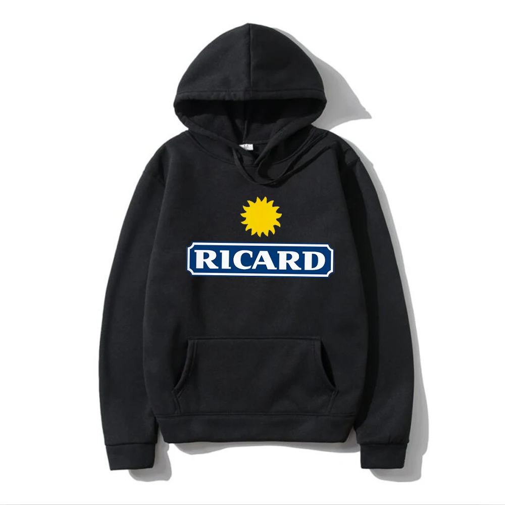 

2022 NEW alcohol Ricard France Ouzo hoodies for men and women Ricard printed logo pullovers for adult pure cotton clothes