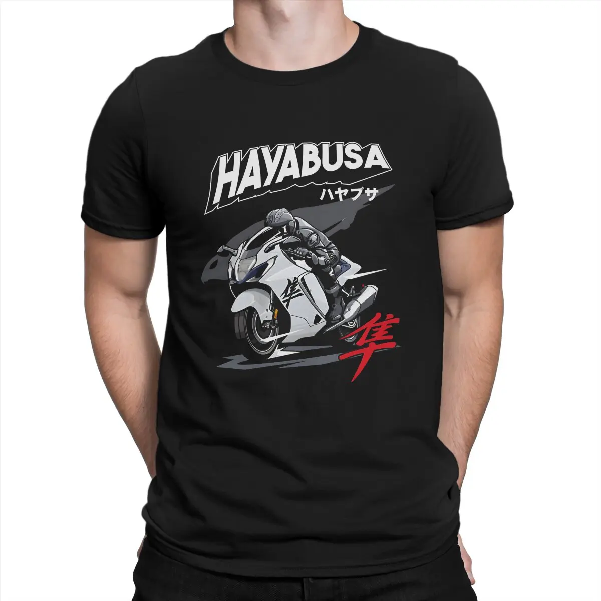 Винтажная мужская футболка Hayabusa