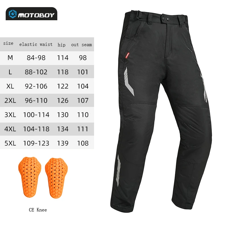 MOTOBOY осенне-зимние мотоциклетные брюки мужские SAB двусторонняя молния носимые брюки для мотокросса ветрозащитная теплая одежда CE до колена
