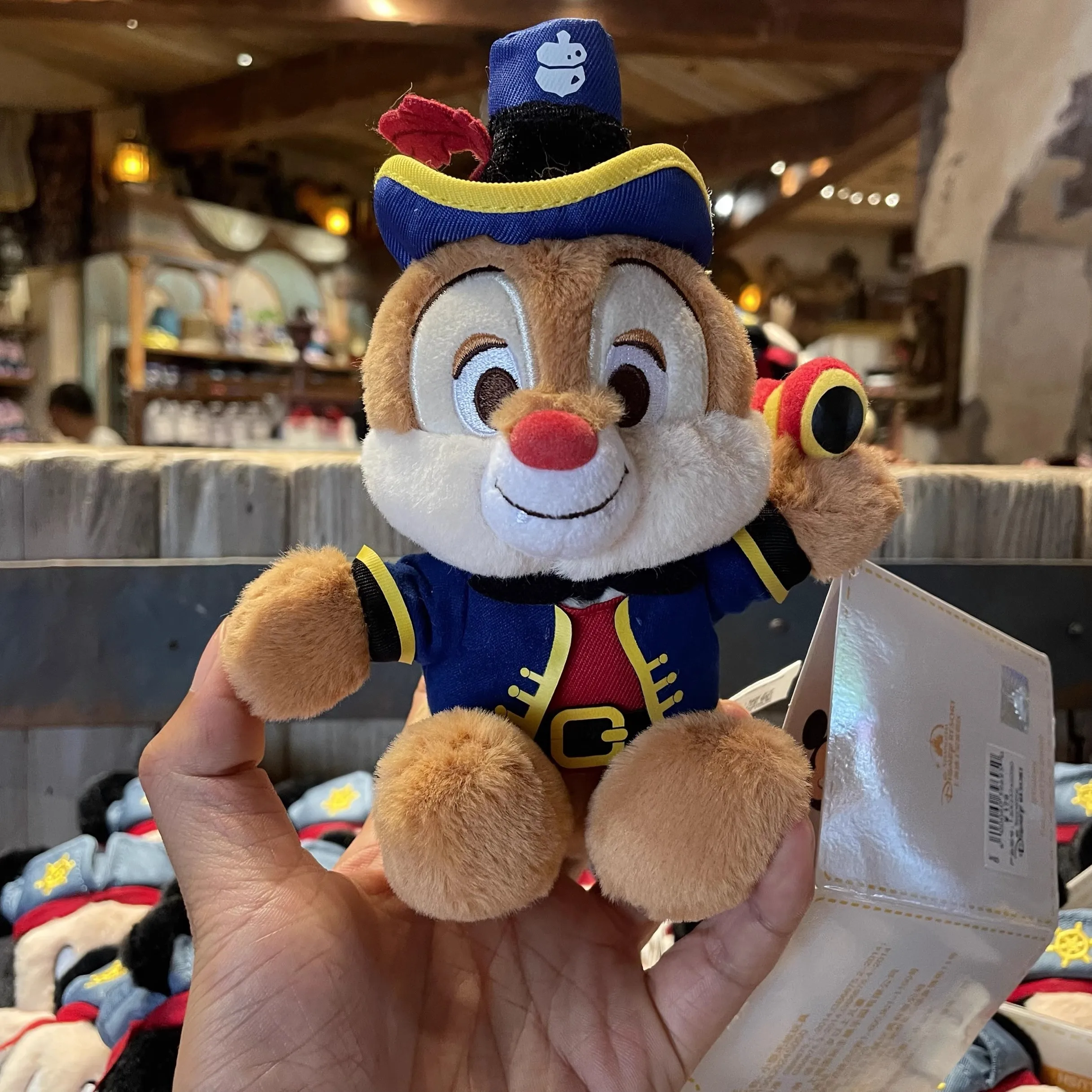 Shanghai Disneyland плечевые сидящие плюшевые игрушки Микки Маус чип н Дейл куклы мини