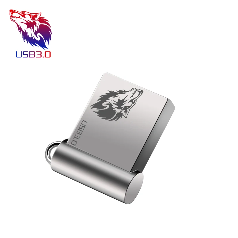 Самый дешевый металлический водонепроницаемый USB флеш-накопитель 128 ГБ 256 флешка