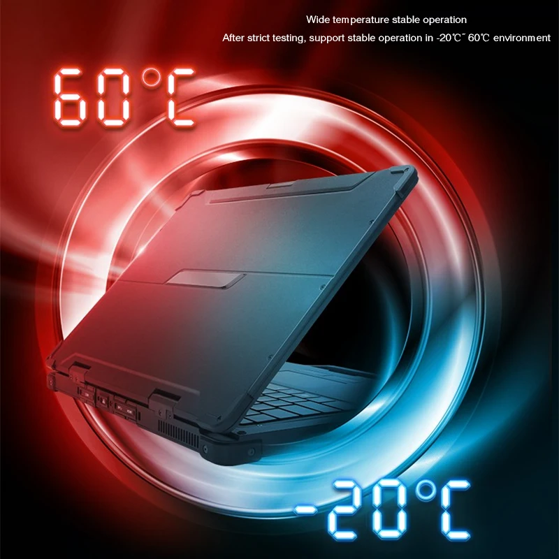 

13.3 Inch With 8GB RAM 256G SSD Windows 10 Intel i5 CPU Laptop For Industrial Outdoor office computers