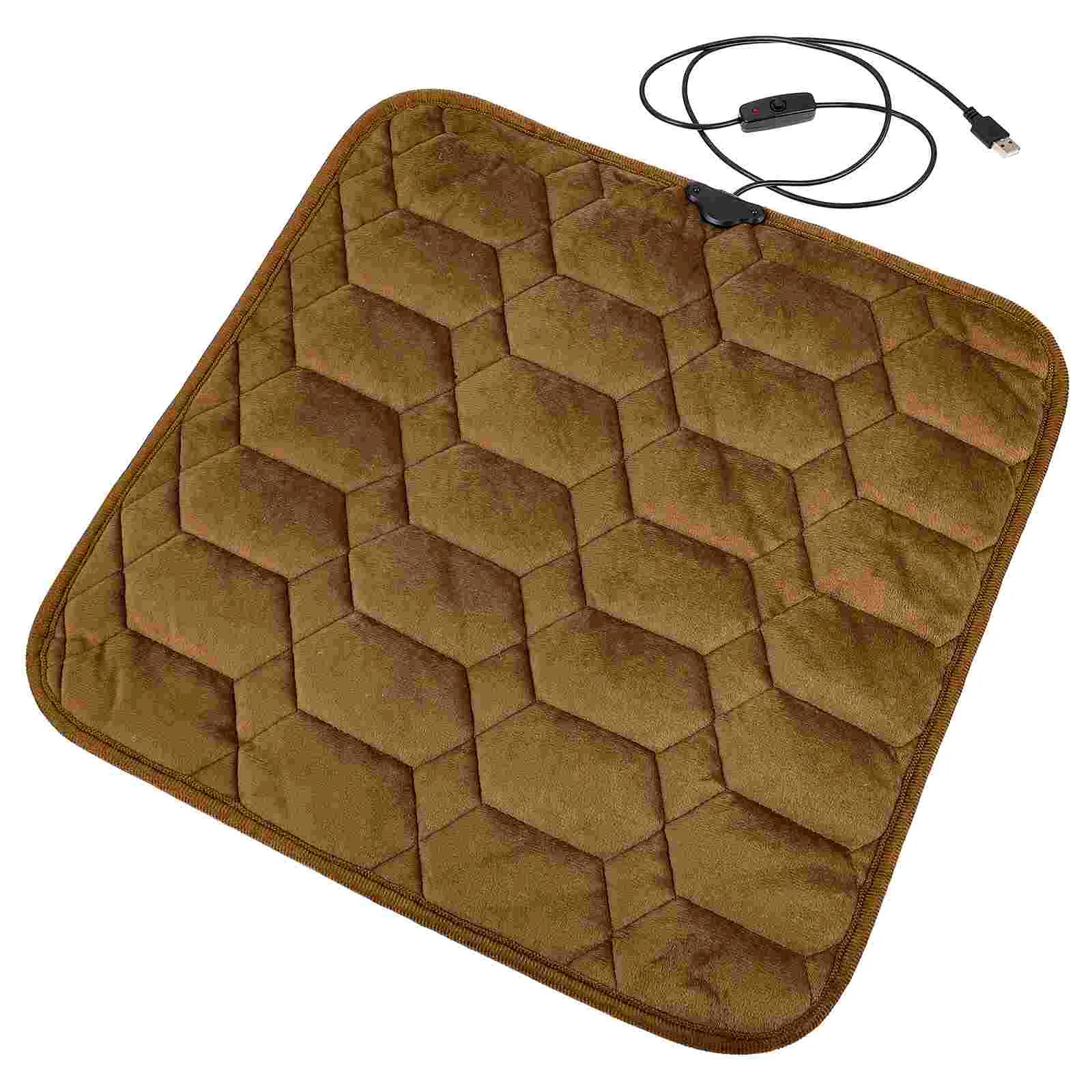 

Cushion Pad Heated Car Heating Usb Chair Winter Heat Protector Warmer Heater Pads Pet Cover Foldable Washable Electric Vehicles