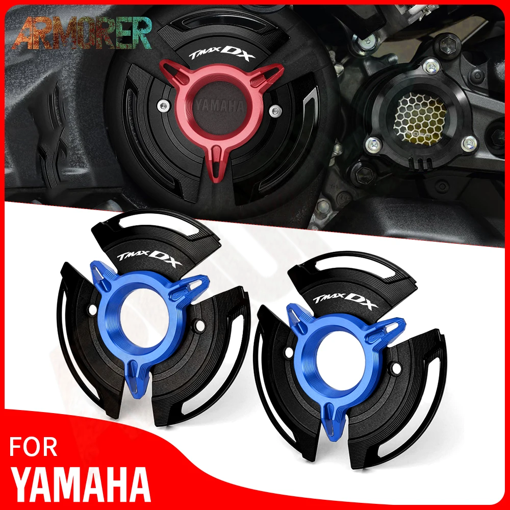 Motorcycle Accessories For YAMAHA TMAX 530 DX T-MAX 530 DX Engine Stator Guard Cover Protector Side Case Slider 2017 - 2022