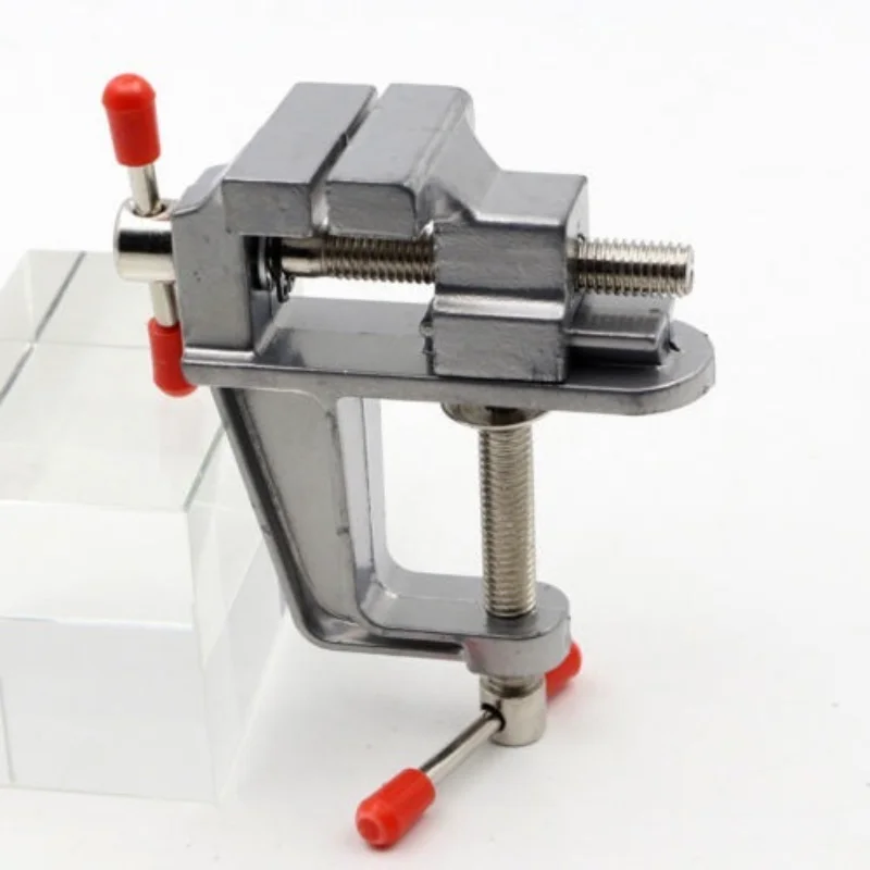 

Алюминий высшего качества миниатюрный маленький хобби ювелира зажим на столе настольные тиски мини инструмент тиски многофункциональный зажим