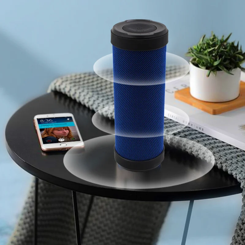 

AWIND Outdoor Wireless Mini Bluetooth 5.0 speaker portable waterproof audio support card / FM radio by3060