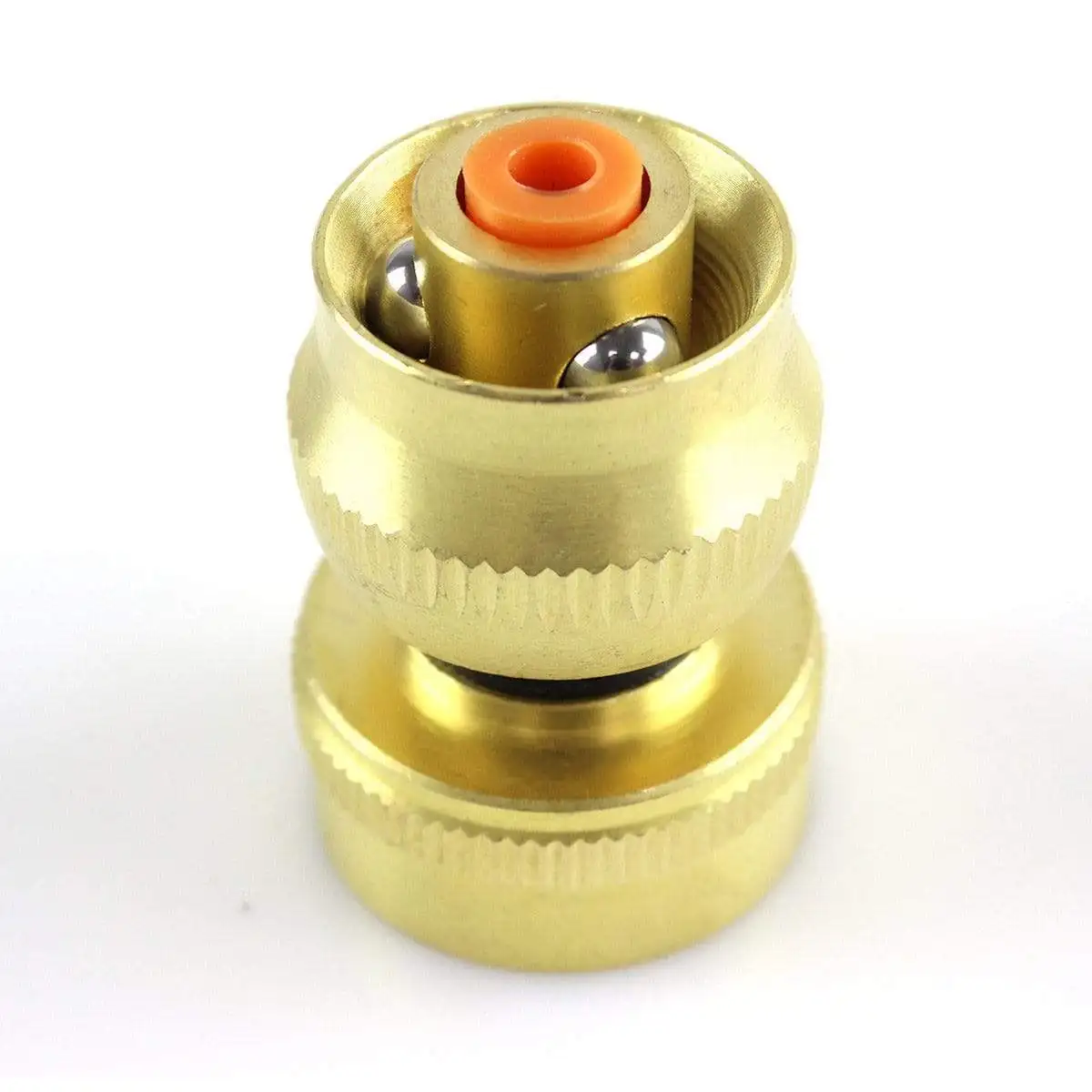 

Brass-Coated Hose Adapter Quick Connect Swivel Connector Garden Hose Coupling Systems for Watering Irrigation accessory