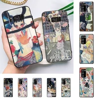 aya takano phone case for samsung galaxy note 10pro 20ultra cover for note 20 note10lite m30s