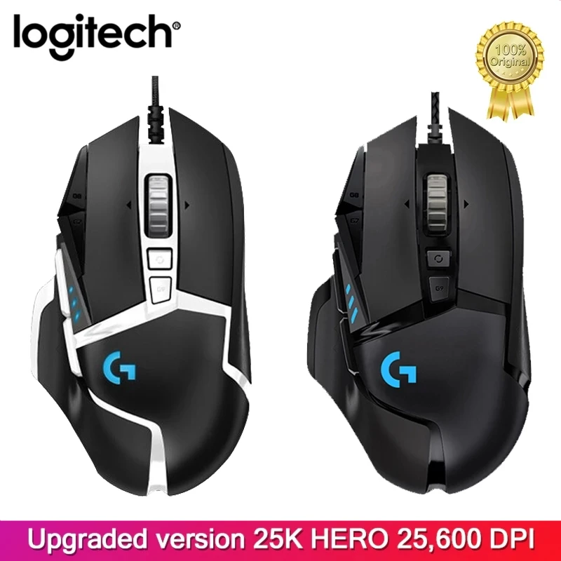 Оригинальная Logitech G502 HERO профессиональная высокопроизводительная Проводная
