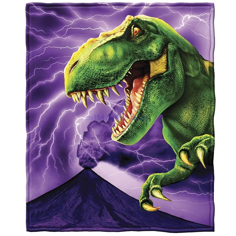 

T-Rex Super Soft Plush Fleece Throw Blanket