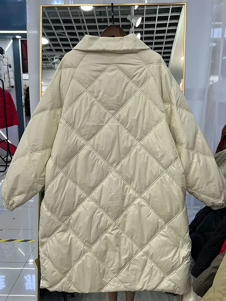 Women Down Jacket New Casual Style White Duck Down Jackets Autumn Winter Coats And Parkas Female Outwear