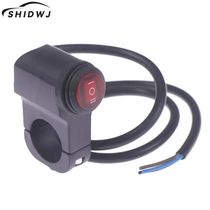 

22mm Aluminum Alloy Motorcycle Handlebar Headlight V Fog Switch Three-position Waterproof Switch Fog Spotlight Retro Switch