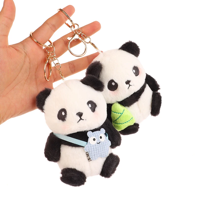 Брелок для ключей в виде милой мультяшной панды 11 см