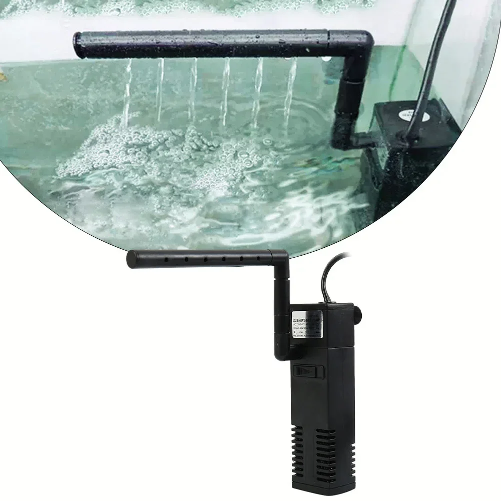 Встроенный аквариумный фильтр для аквариума Мощный погружной фильтрующий насос