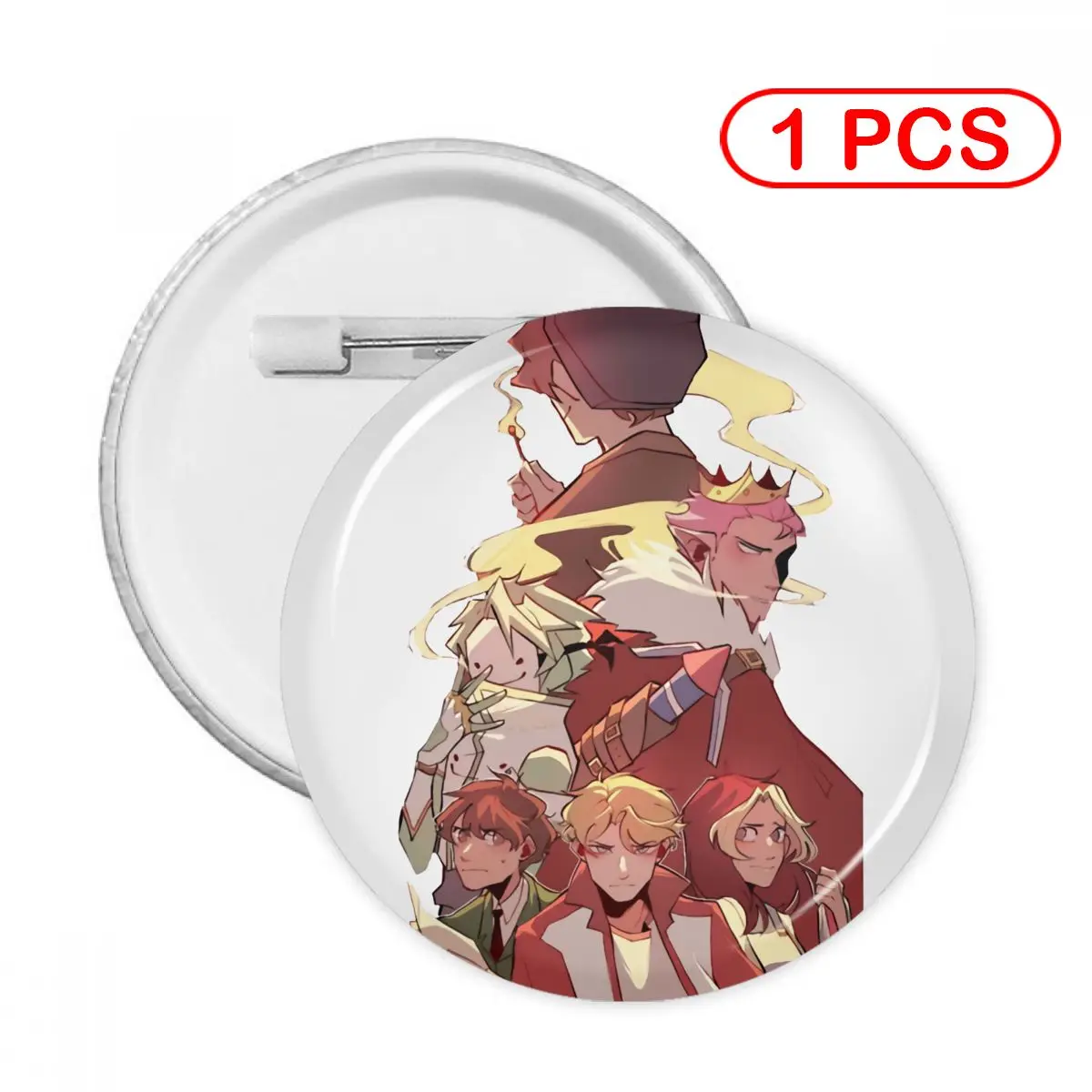 

Dream Smp Mai_War Pins Creative Brooch Jewelry Decor Metal Pin Badge Girl Child Broche Button Clothes Gift