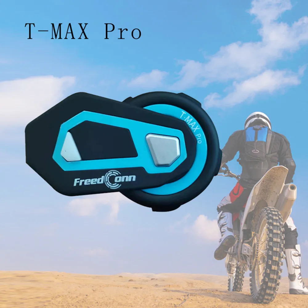 

Motorcycle Intercom Bluetooth-compatible Helmet Headset 6 Riders BT 5.0 1200M FM Motor Interphone Communicator Earphone