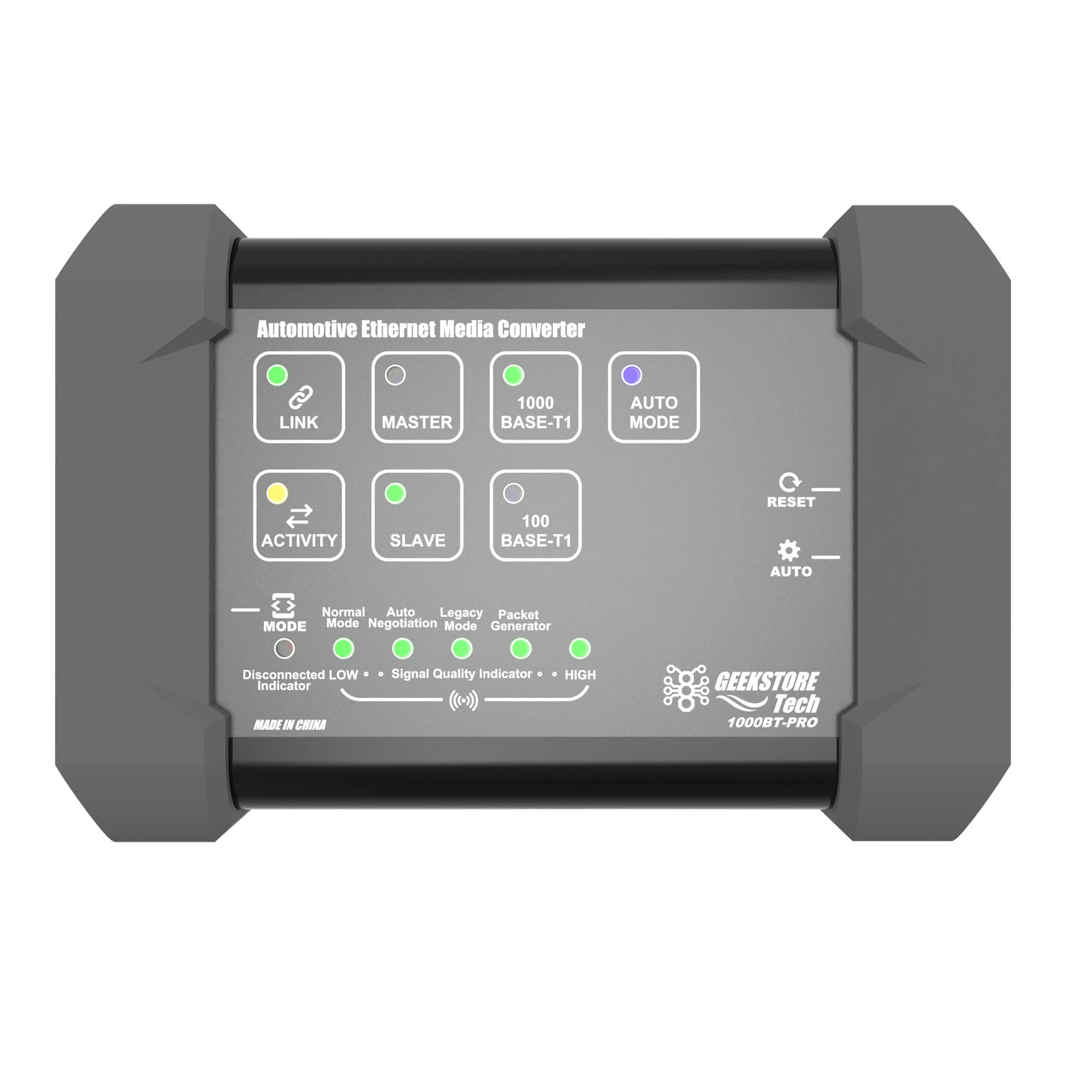 Фото 1000Base-T1 Гигабитный автомобильный Ethernet-конвертер в стандартный Ethernet RJ45 №1