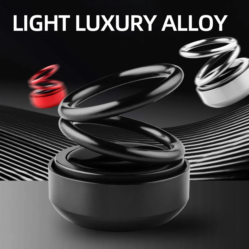 

Car Aromatherapy Air Freshener Solar Fragrance Diffuser Perfume 360° Rotation Dashboard Decoration Auto Interior Accessories