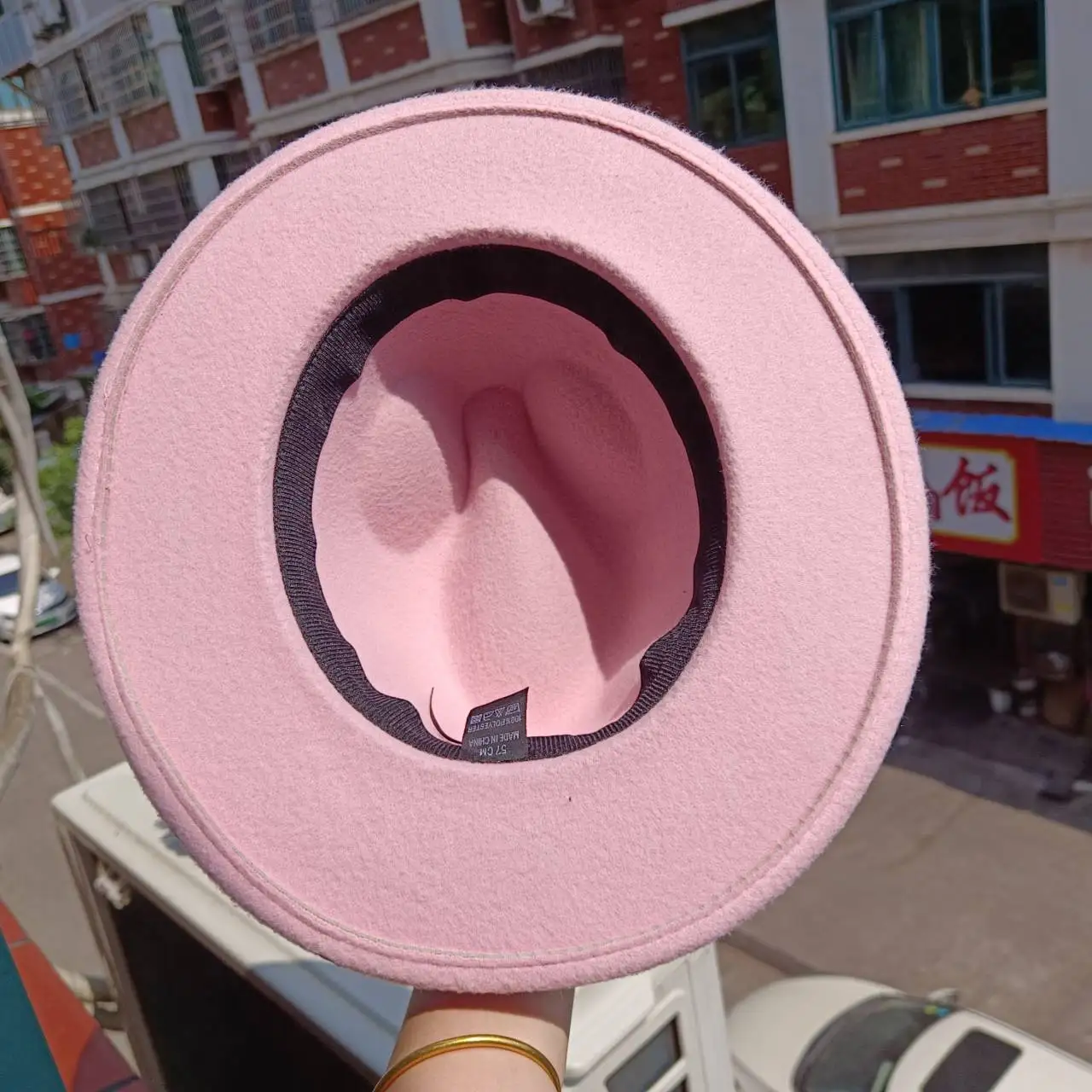 Шляпа Федора с розовым жемчугом новая Панама новинка 2023 Мужская джазовая шляпа