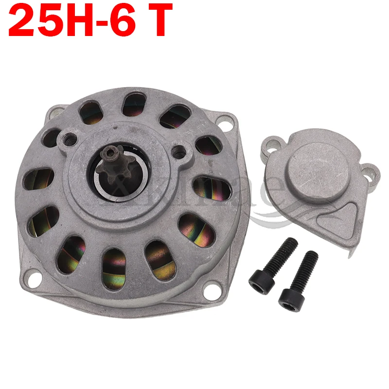 

Clutch Housing Drum Gear Box T8F 25H 6T 7 Tooth Sprocket For 47cc 49cc Pocket Bikes Mini Quad ATV Minimoto Scooter Buggy Go kart