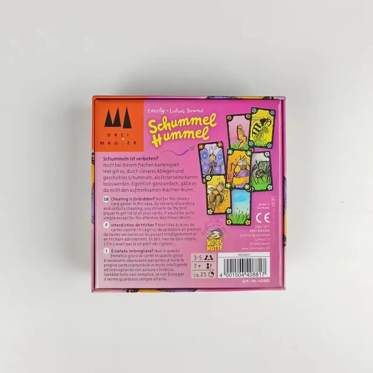 Карточная Игра Schummel Hummel Poker — Незаменимый Предмет Для Покерных Ночей