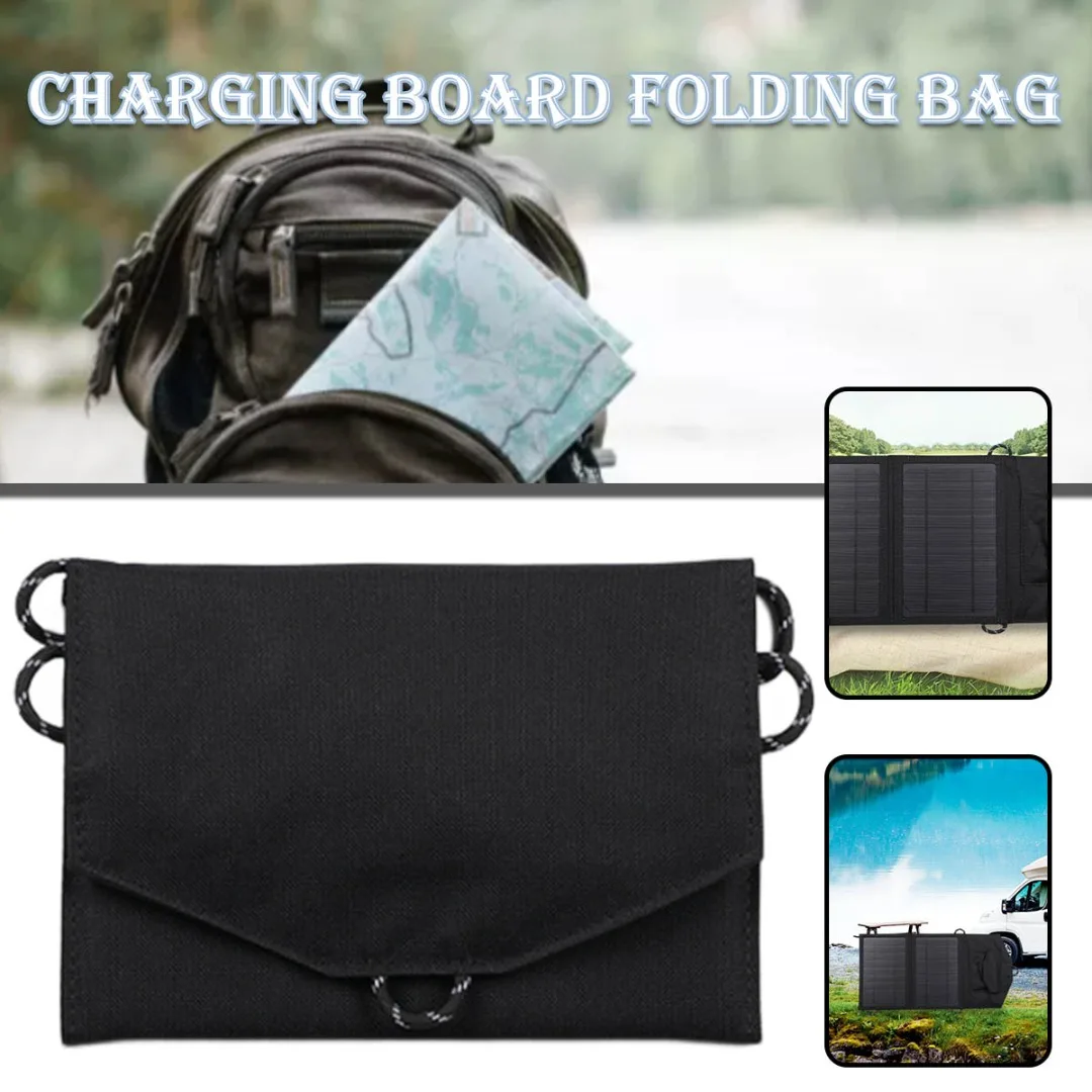 

New Solar Panel Phone USB Charger 5V Output Outdoor Photovoltaic Charging Panel Suitable RVs Homes Camping Outdoor Scenarios