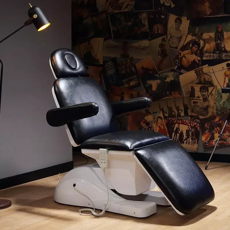 Hochey трехсекционная белая мебель для салона красоты Регулируемая спа изогнутая