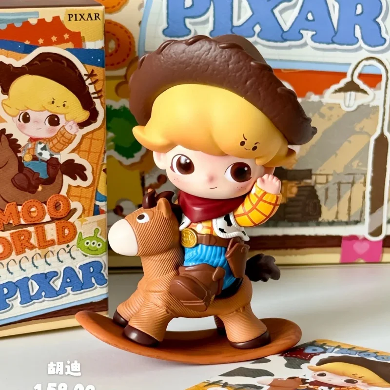 Фото Коллекционная фигурка POPMART Dimoo World Pixar Series в закрытой упаковке, настольное украшение, подарок-сюрприз для взрослых коллекционеров №5
