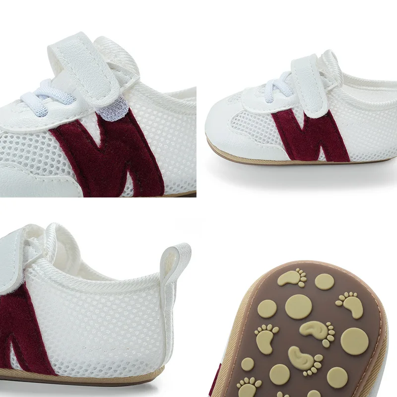 Детская обувь для мальчиков и девочек первых шагов Симпатичные кроссовки с