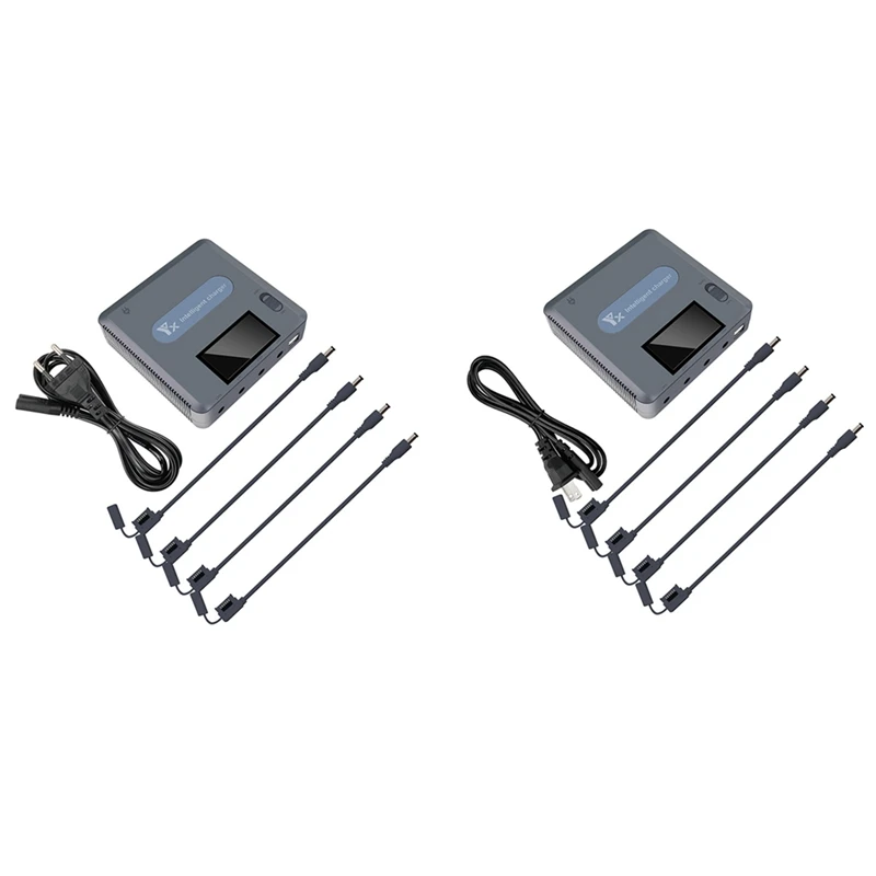 

Зарядное устройство 6 в 1 с цифровым дисплеем для DJI Mavic Mini 2 / SE