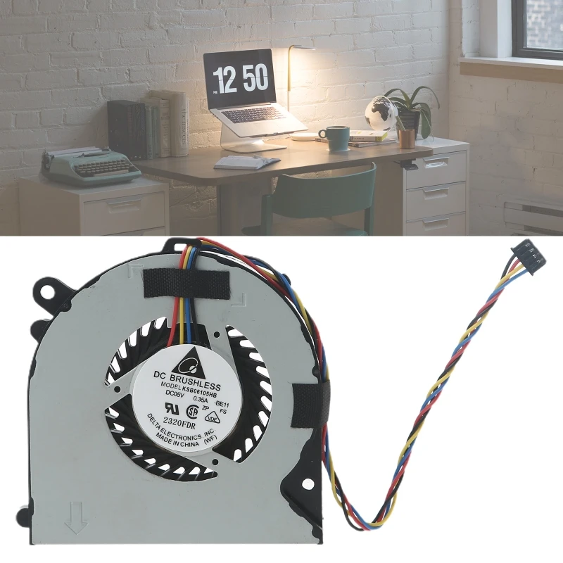 Новый вентилятор охлаждения ЦП/радиатор ЦП постоянного тока 5 в 260 а 4-контактный