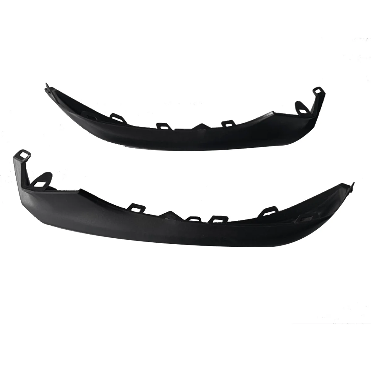 Левый передний бампер нижняя отделка полоса решетка радиатора молдинговая