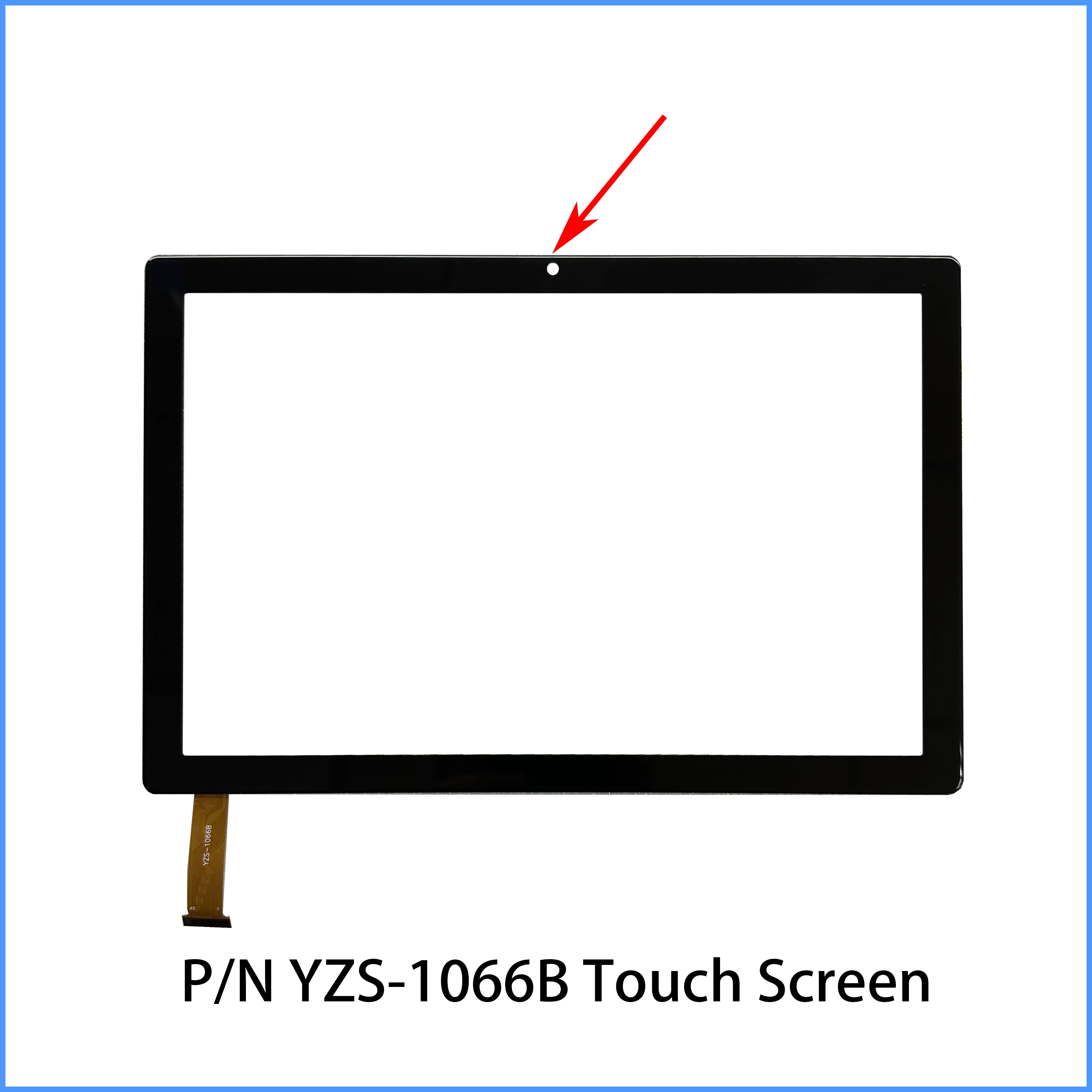 

Новый 10,1 дюймовый сенсорный экран P/N YZS-1066B, ремонт и замена емкостной панели сенсорного экрана