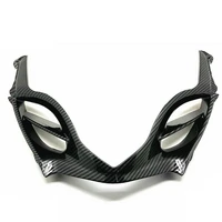motorcycle accessories hydro dipped carbon fiber finish upper front fairing cowl nose for suzuki gsxr 1000 2009 2016 k9