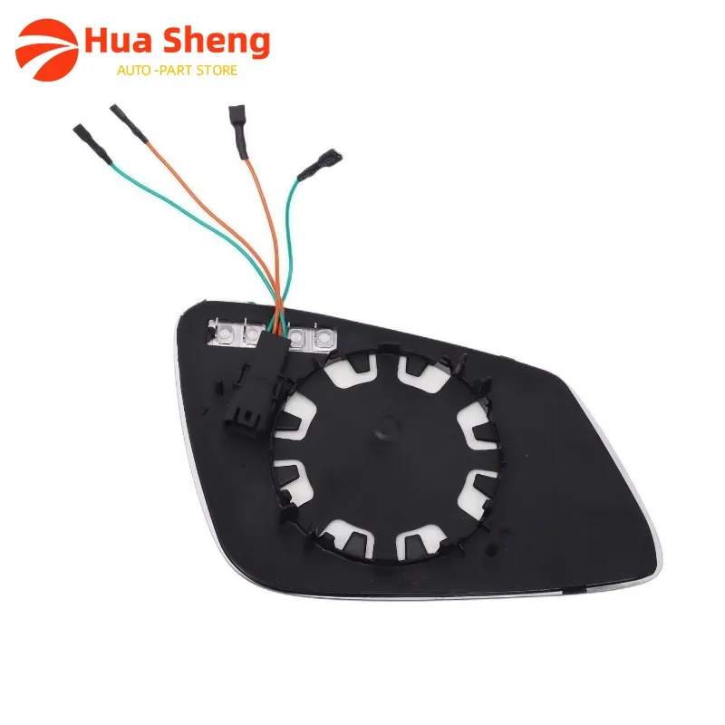 51167186587 51167186588 Стекло зеркала заднего вида с подогревом слева и справа проводом 4