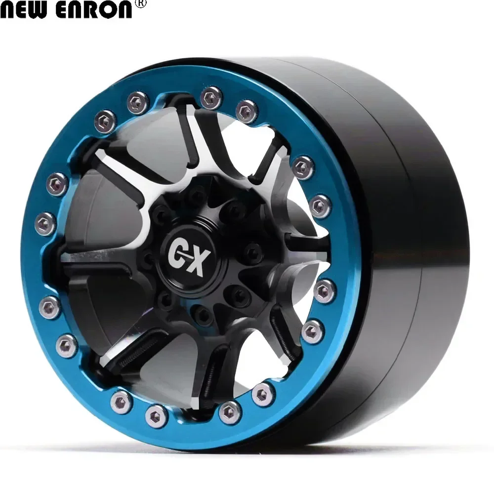 НОВЫЙ ENRON Металлический 8-спицевый обод ступицы колес с бисером 2 дюйма для 1/10 RC
