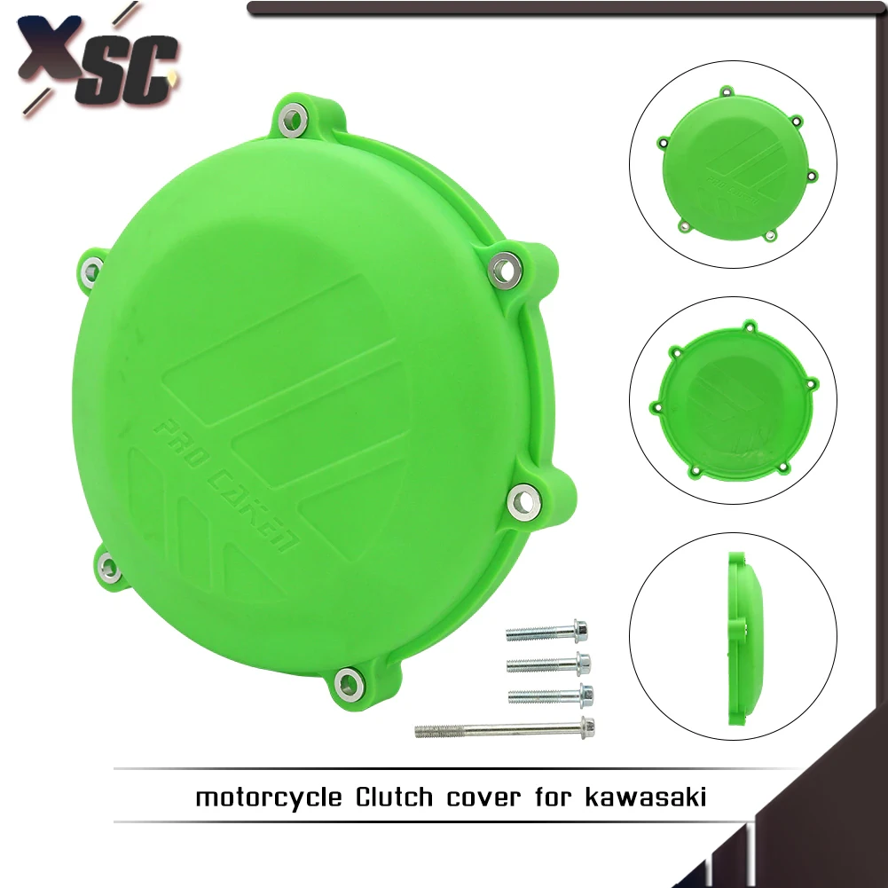 

Motorcycle Clutch Cover Case Cover Water Pump Guard For Kawasaki KXF450 KX 450F KX450F 2016-2018 Dirt Pit Bike Engine Protector