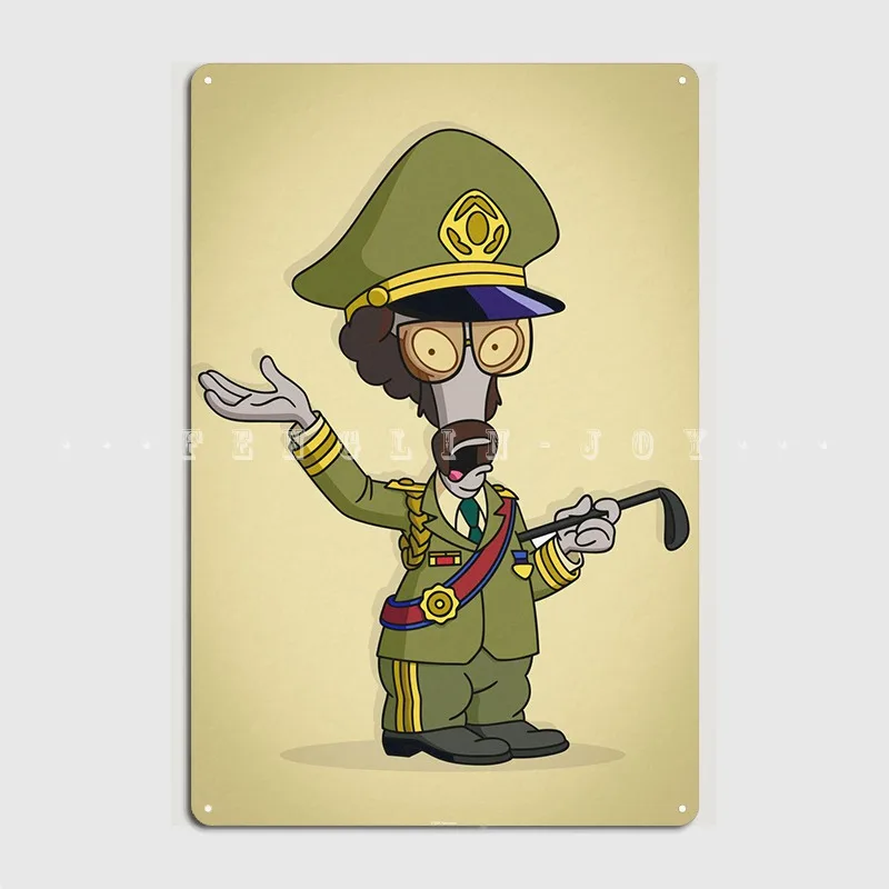 

General Roger Metal Sign Cinema Kitchen Living Room Retro Plaques Tin Sign Poster