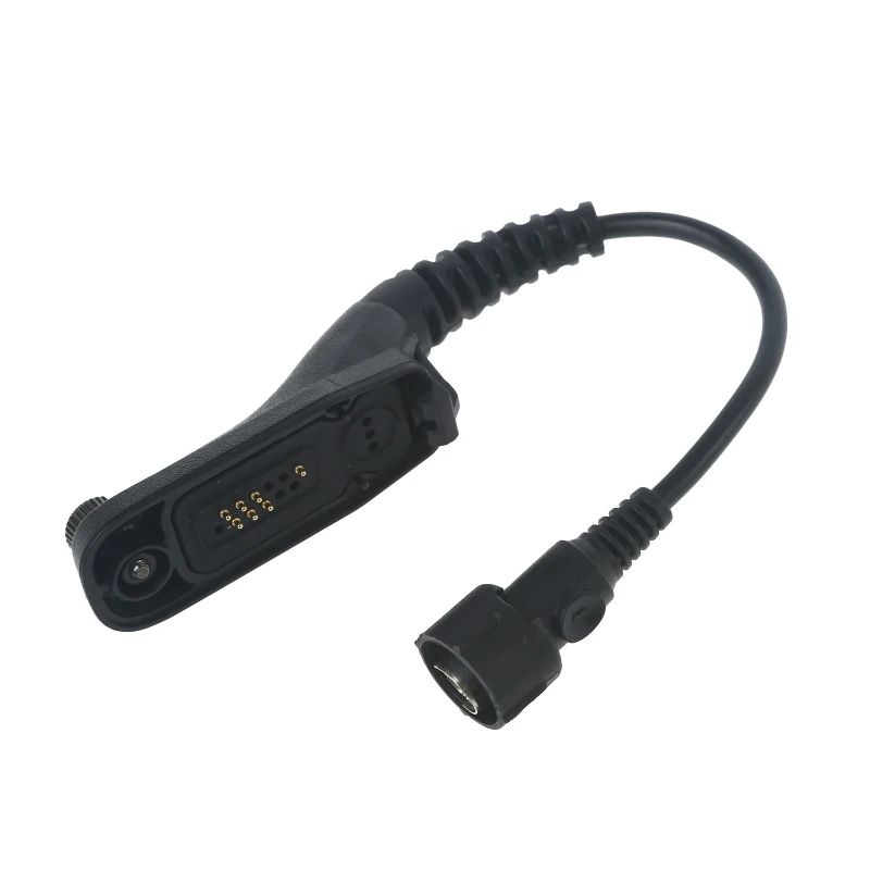 

Mini Din Plug with Lockable Knob Compatible with Motorola Two Way Radios for Motorola APX4000 APX2000 APX6000 Durable